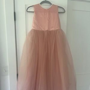 Rose pink occasion dress
